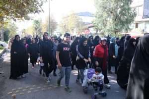 همایش بزرگ پیاده روی خانوادگی در آستانه اشرفیه
