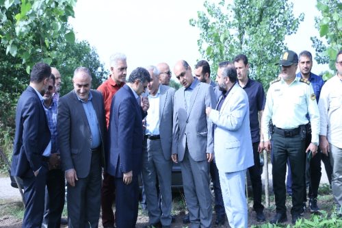 بازدید استاندار زباله سوز سالکده